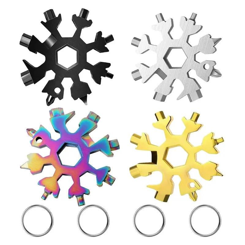Mroace 18 In 1 Snowflake Wrench
