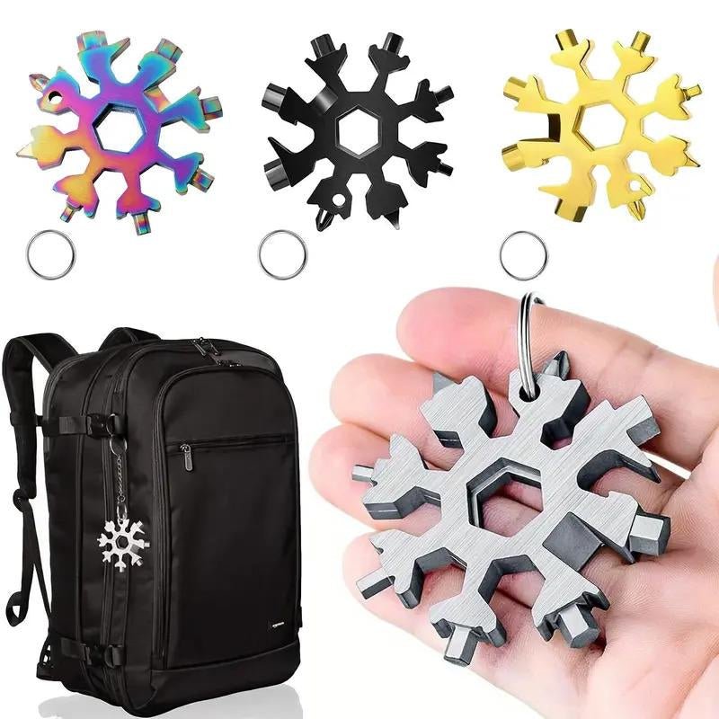 Mroace 18 In 1 Snowflake Wrench