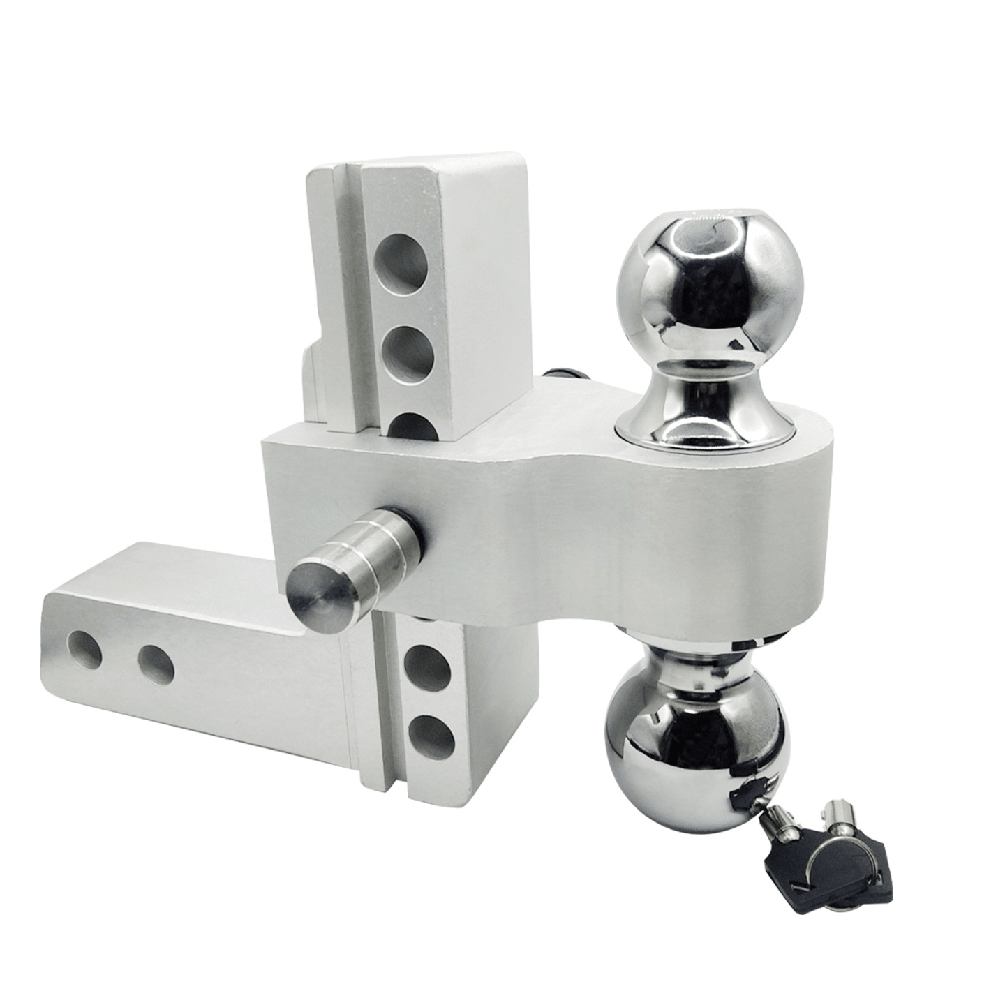 Mroace 2-in-1 Adjustable Trailer Hitch