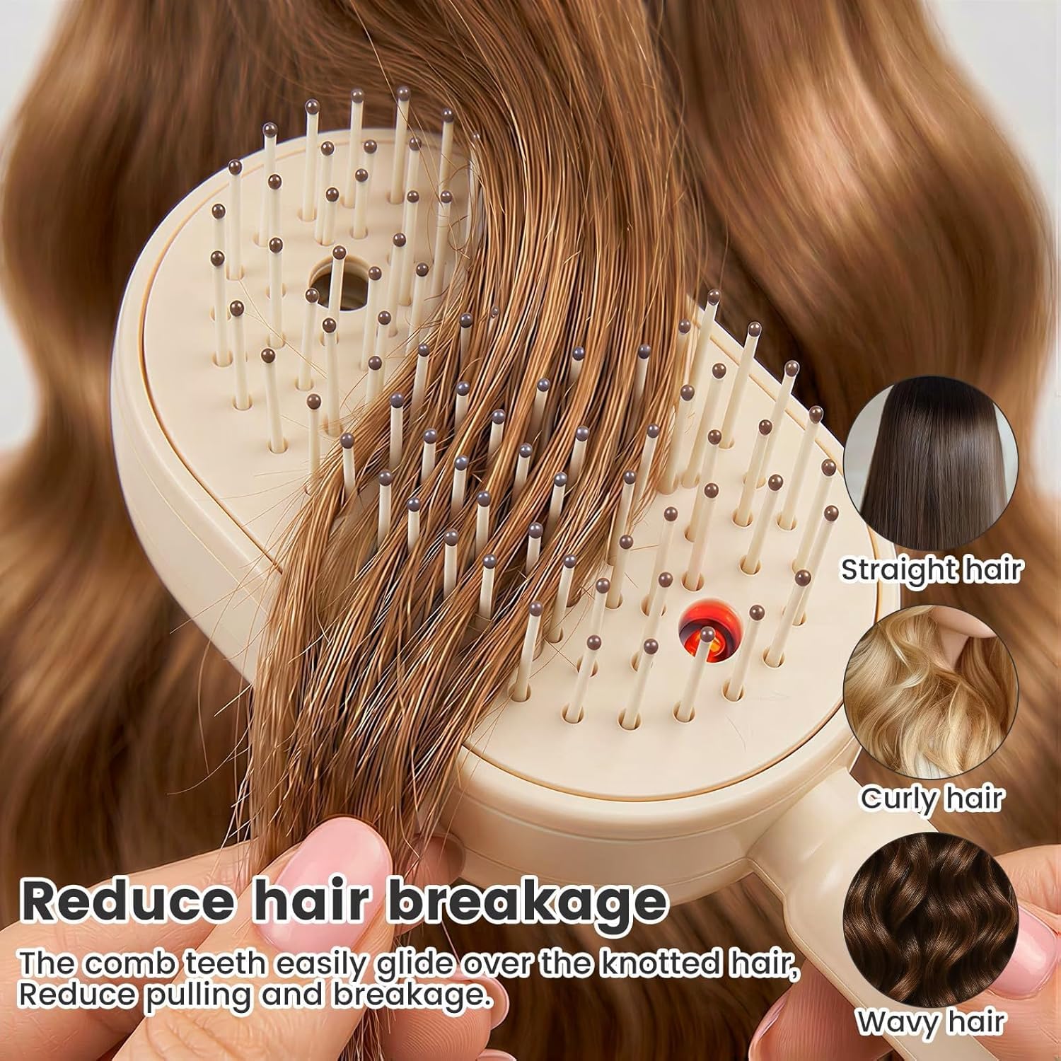 Mroace 2026 NEW Electric Spray Air Cushion Massage Comb
