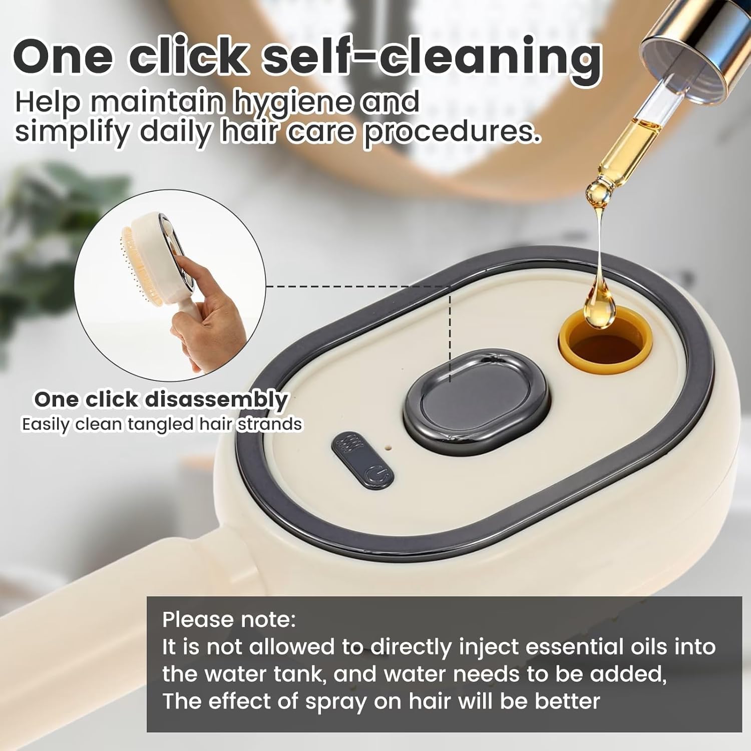 Mroace 2026 NEW Electric Spray Air Cushion Massage Comb