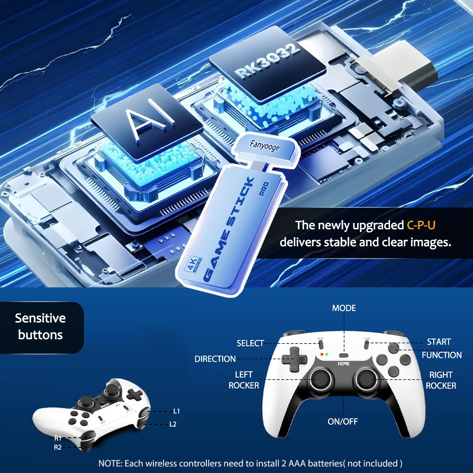 Mroace 2026 New Retro Gaming Console