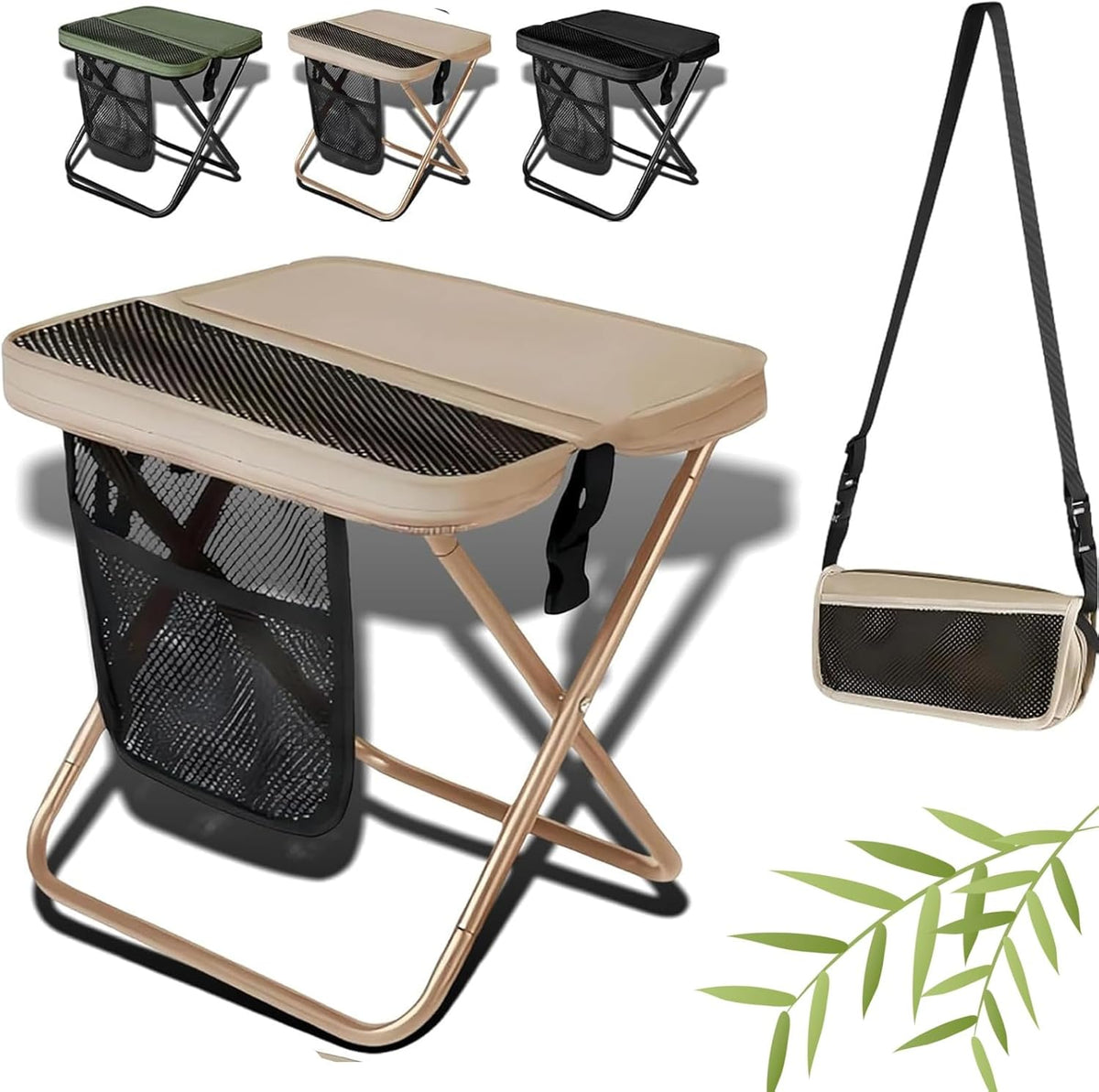 Mroace 2026 Upgrade Foldable Satchel Stool
