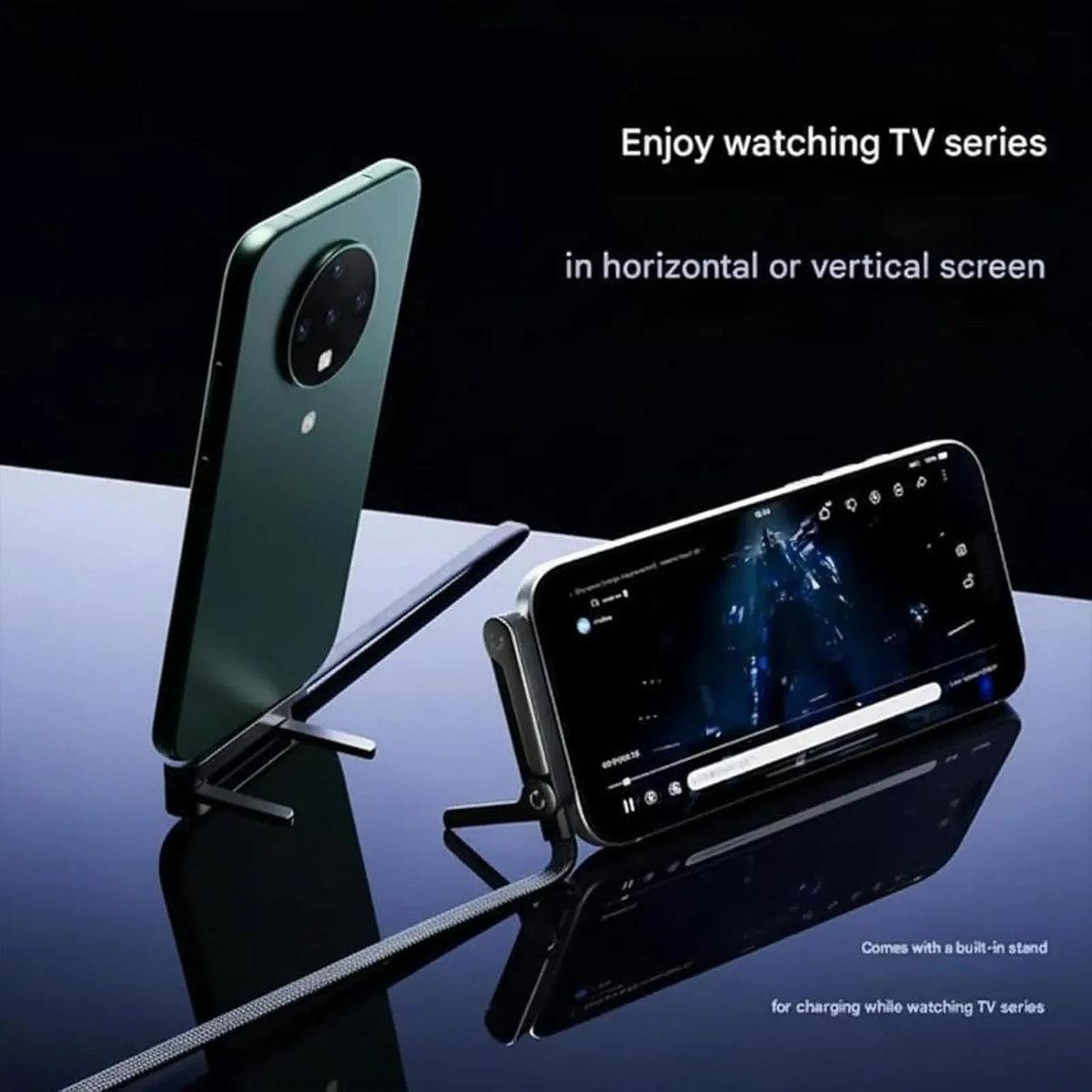 Mroace 240W Fast-Charging 2-in-1 Stand Hidden Cable - MROACE