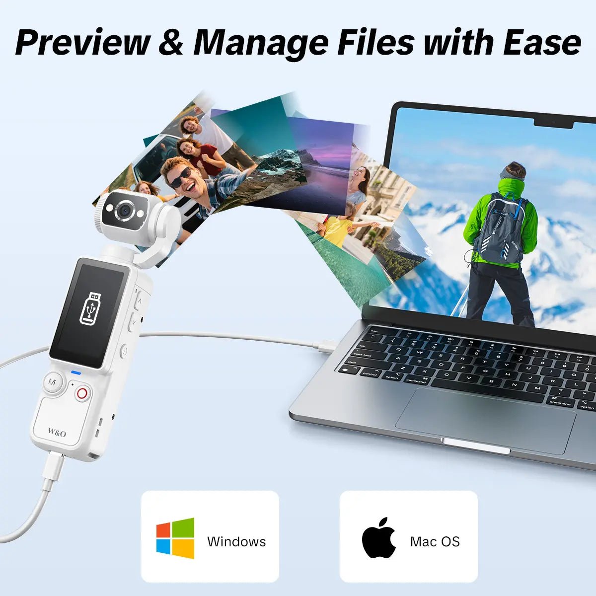 Mroace 2.5K Ultra HD Pocket Video Camera