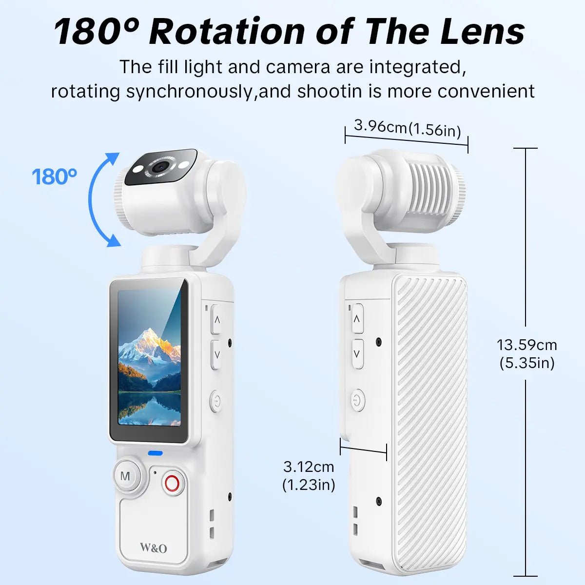 Mroace 2.5K Ultra HD Pocket Video Camera
