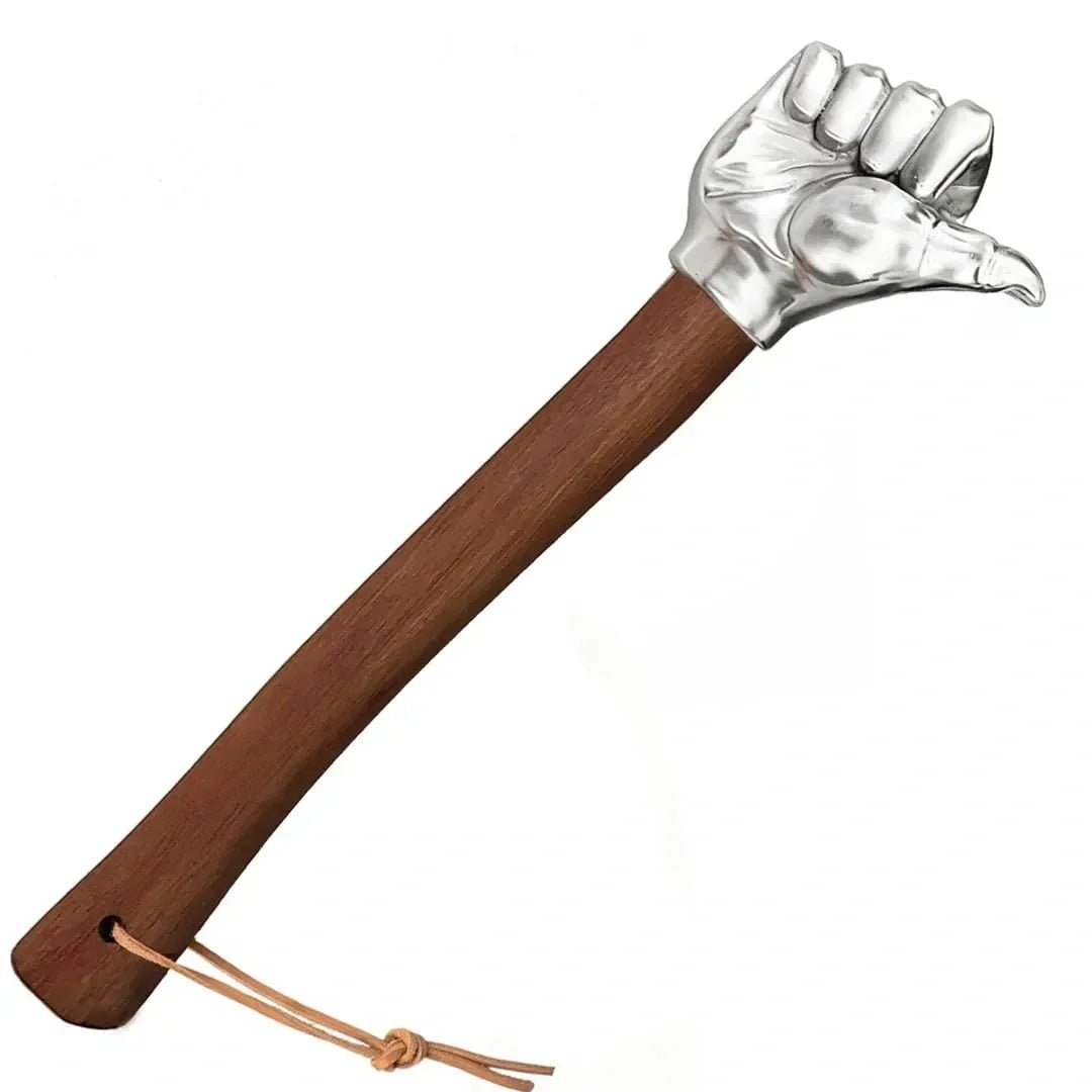 Mroace 2LB Stainless Steel Wooden-Handle Sledge Hammer - MROACE