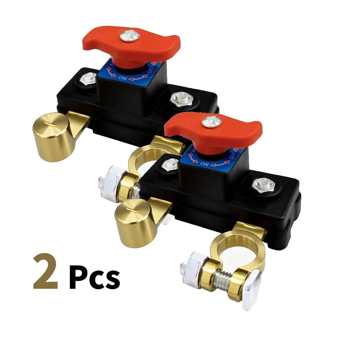 Mroace 2PCS Car Battery Disconnect Switch Set