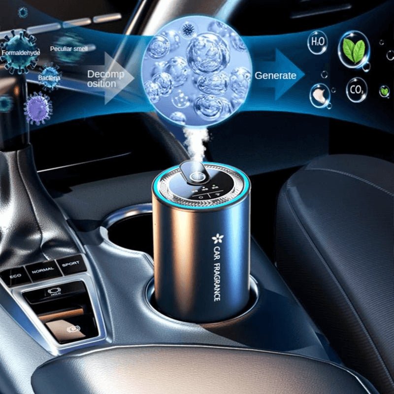 Mroace 3-in-1 RGB Starry-Sky Car Aromatherapy Diffuser