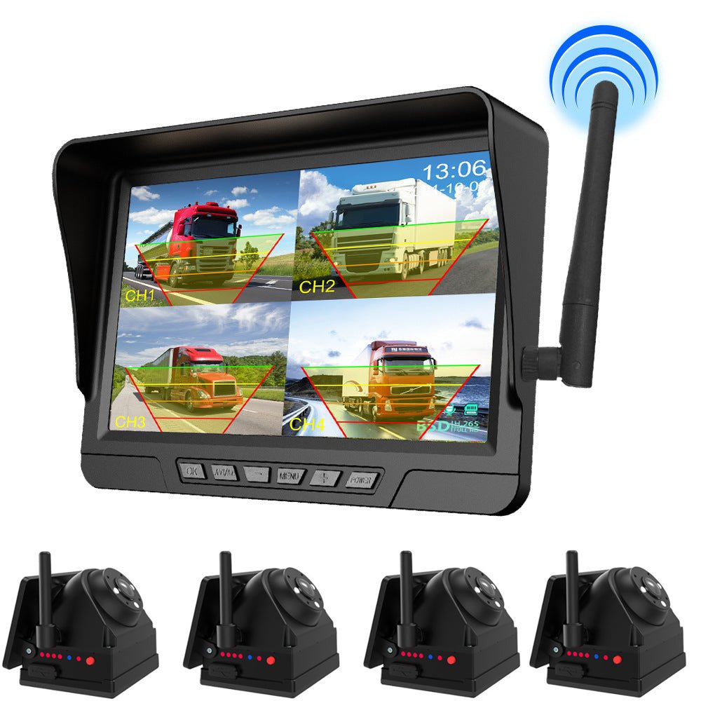 Mroace 360° Adjustable Magnetic Solar Wireless Trailer Camera System (2026 Edition)