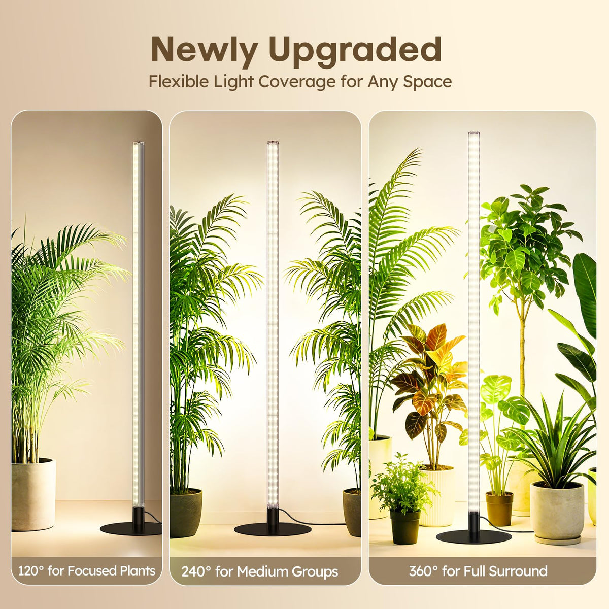 Mroace 360° Grow Lights for Indoor Plants