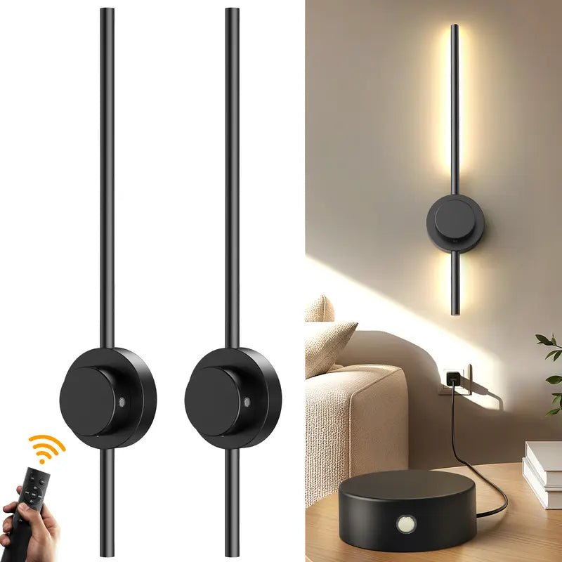 Mroace 360° Rechargeable RGB Wall Sconce