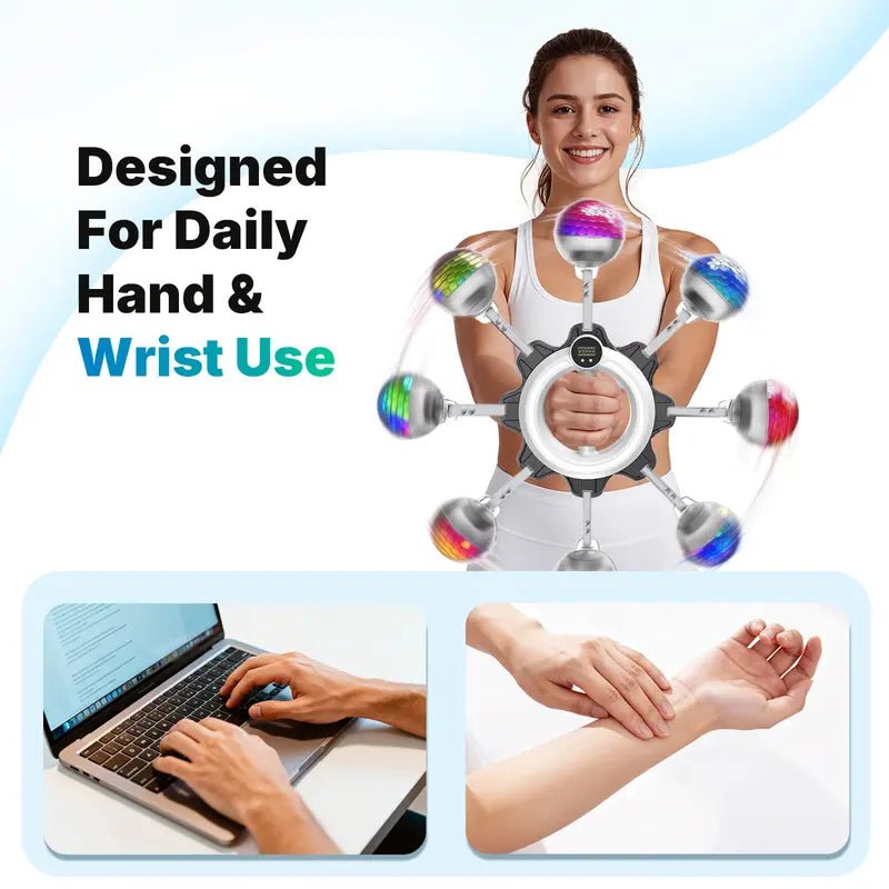 Mroace 360° Rotating Wrist & Forearm Trainer