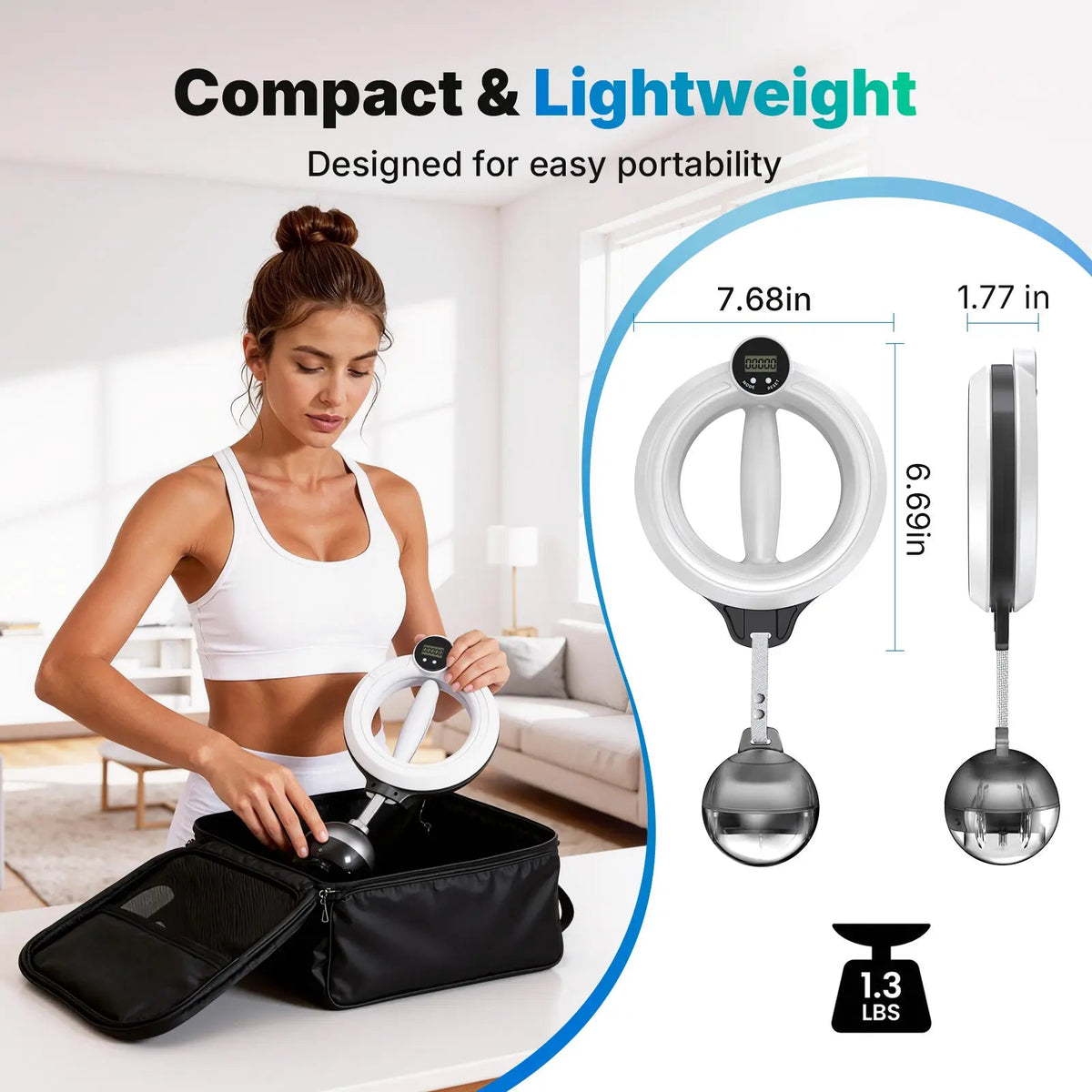 Mroace 360° Rotating Wrist & Forearm Trainer