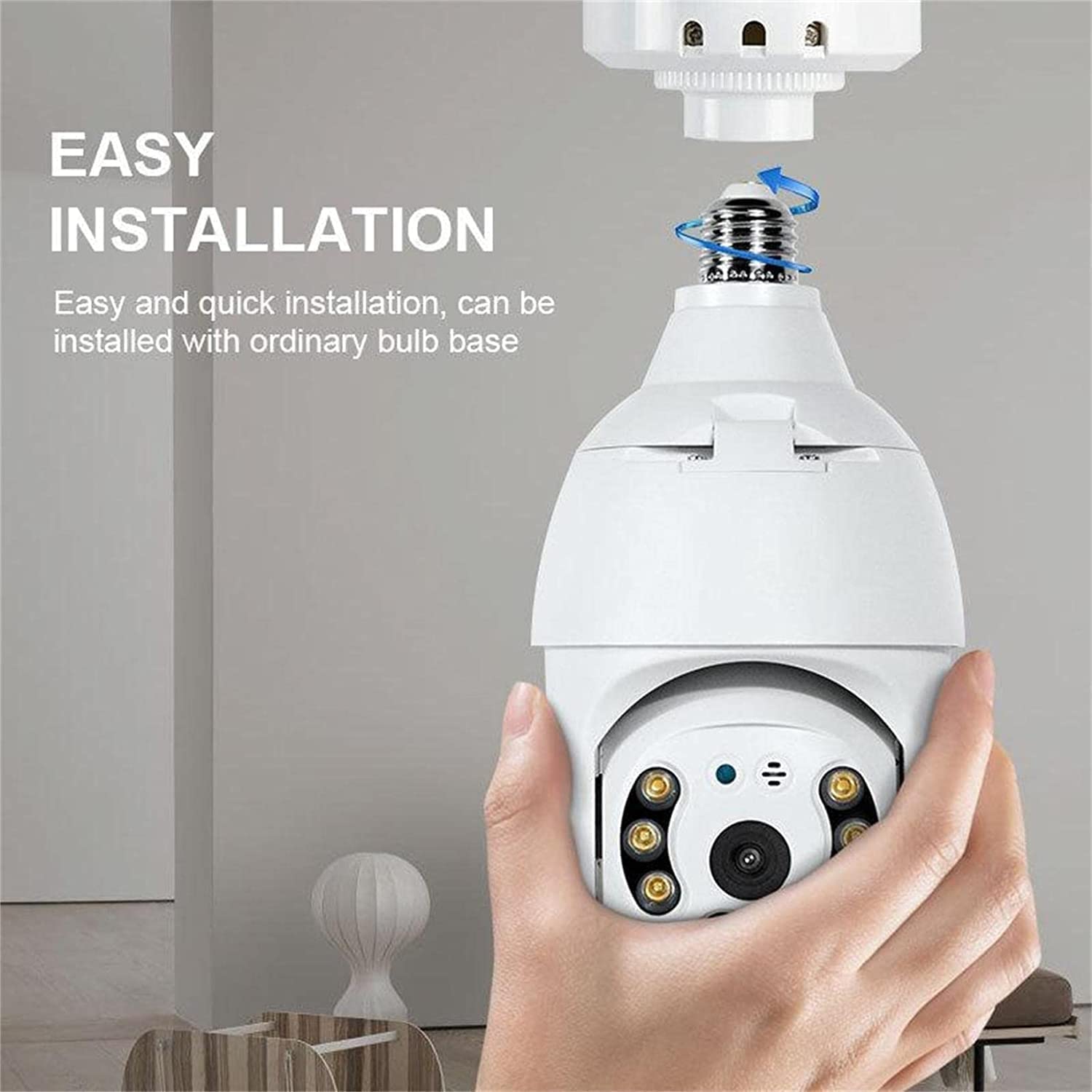 Mroace 360° Security Cameras Wireless Outdoor