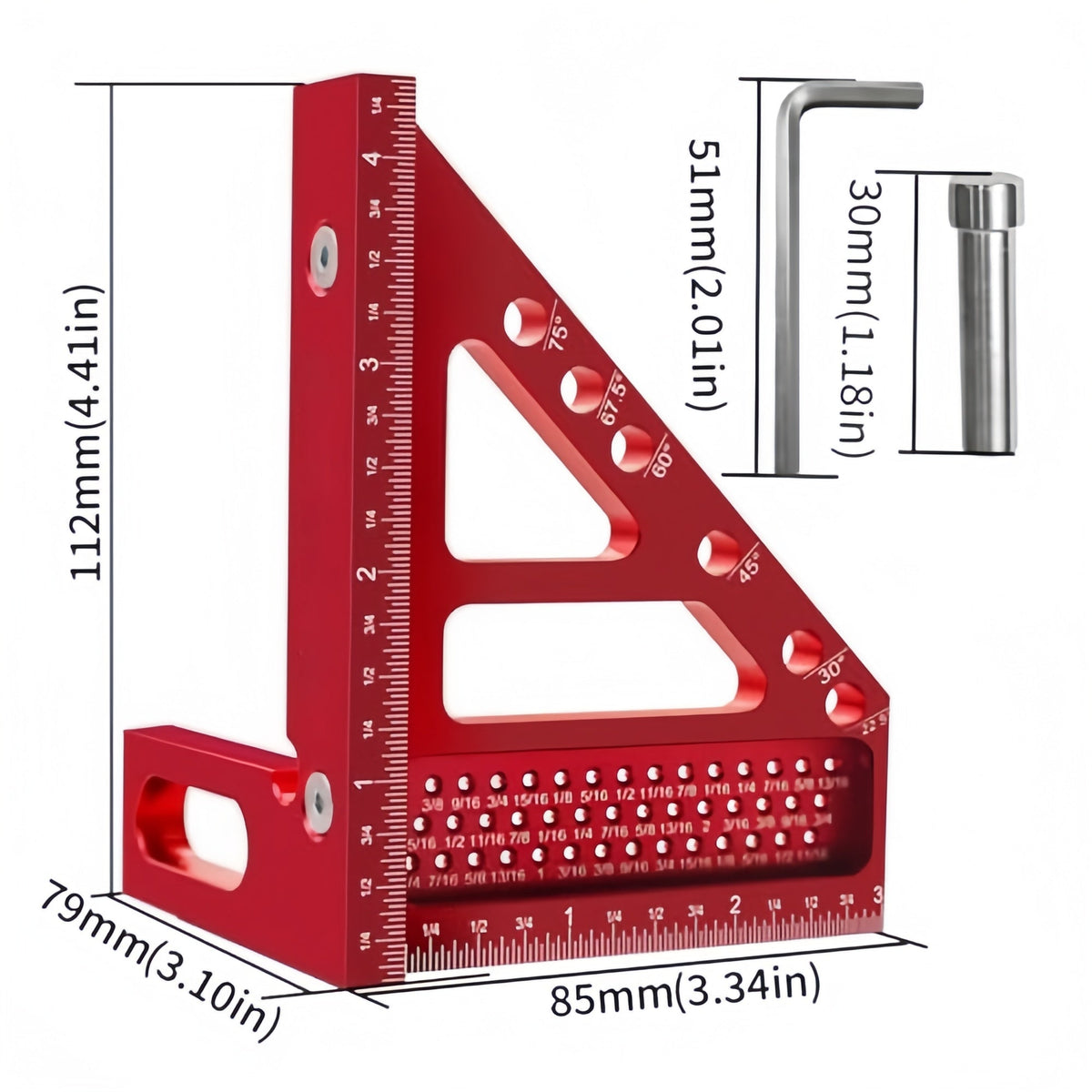 Mroace 3D Carpenter Square