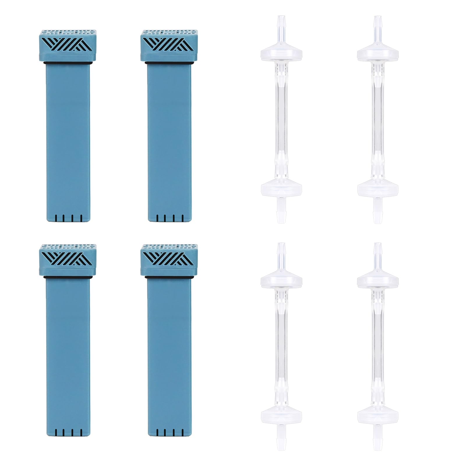 Mroace 4-Pack Carbon Filter Cartridge and Check Valve Replacement Kit