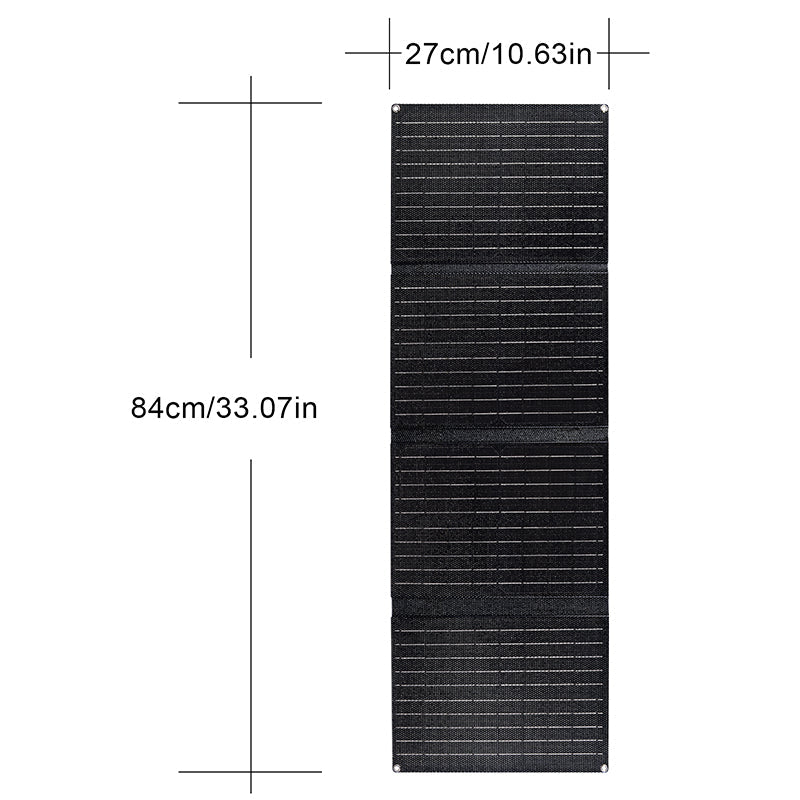 Mroace 40W Foldable Solar Panel Charger for Portable Power Stations