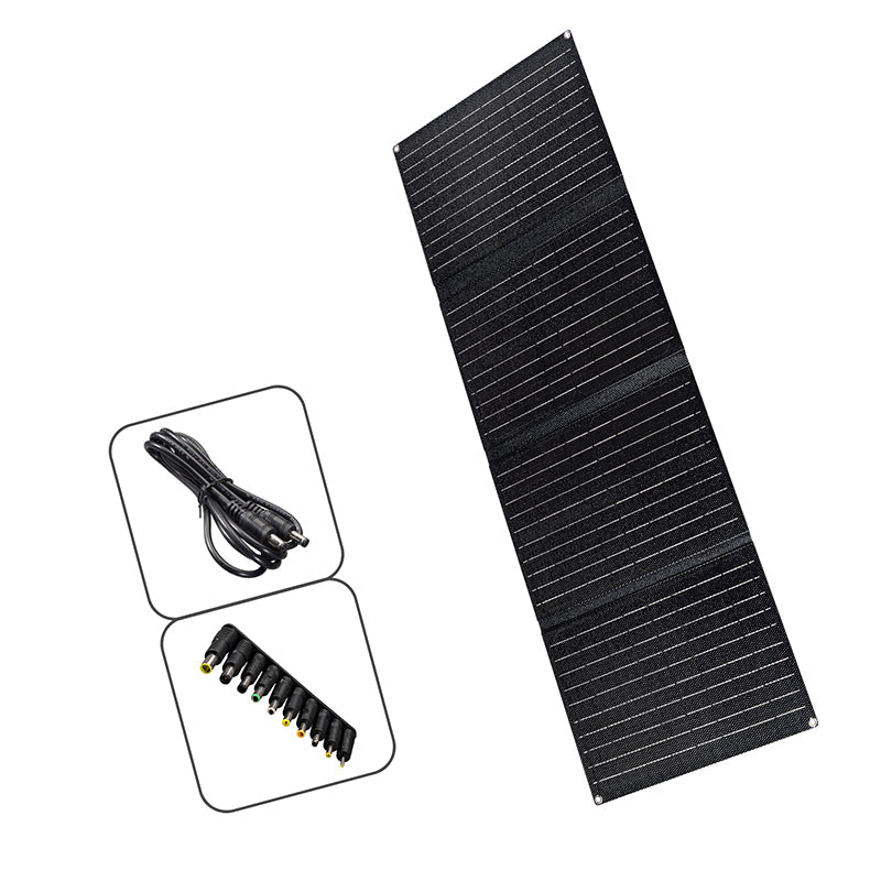 Mroace 40W Foldable Solar Panel Charger for Portable Power Stations