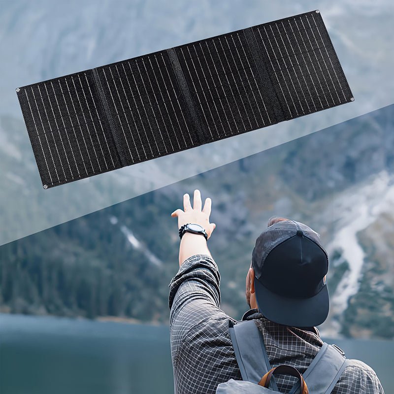 Mroace 40W Foldable Solar Panel Charger for Portable Power Stations