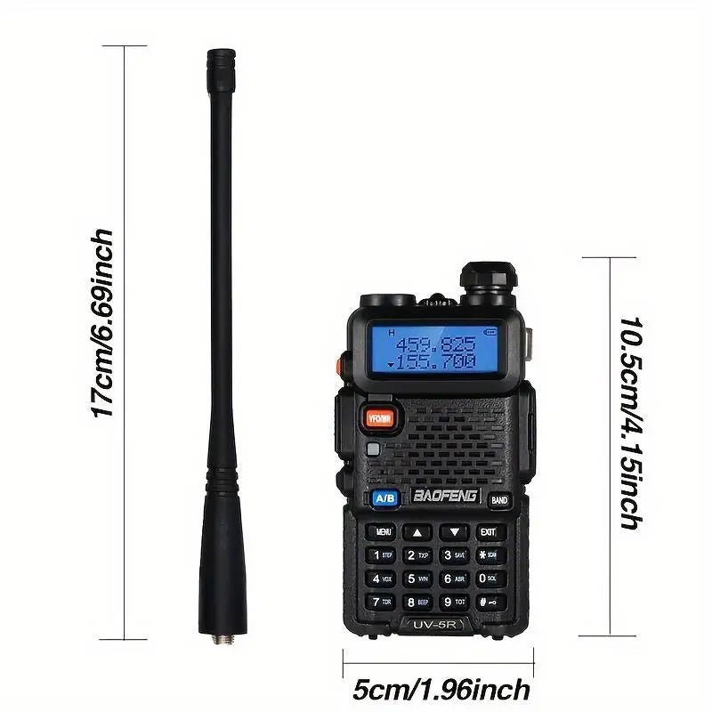 Mroace 5W UV-5R Radio Ham Radio Handheld