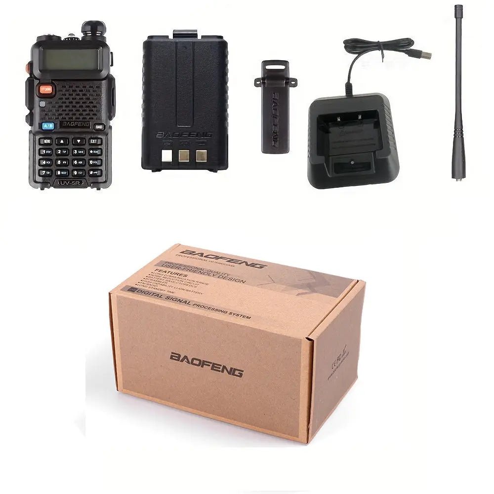 Mroace 5W UV-5R Radio Ham Radio Handheld