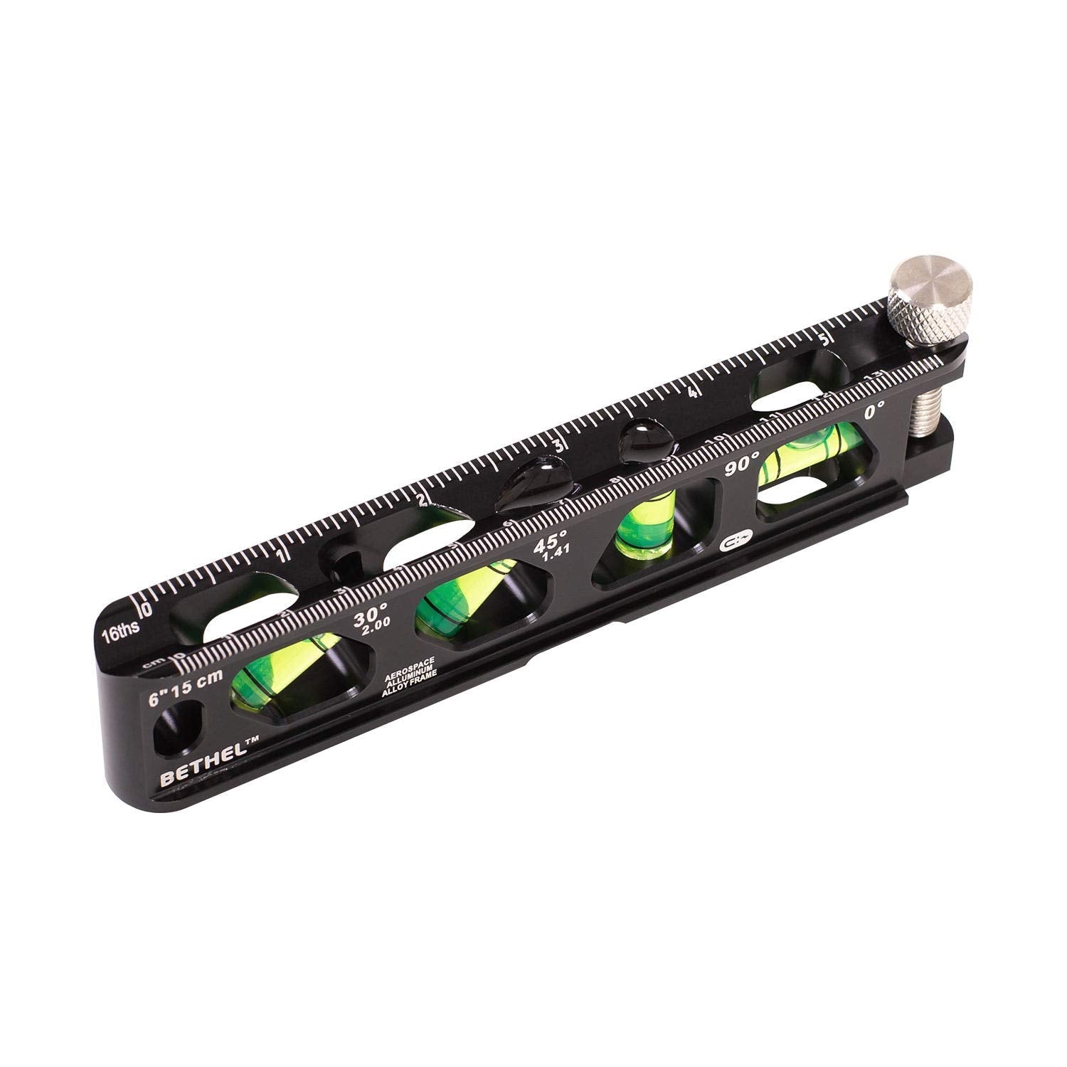 Mroace 6-Inch Magnetic Torpedo Level with 4 Vials and V-Groove