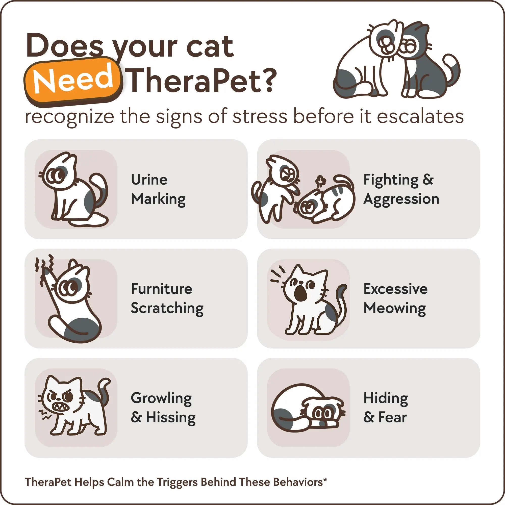 Mroace 60-Day Cat Calming Diffuser with Refill Included