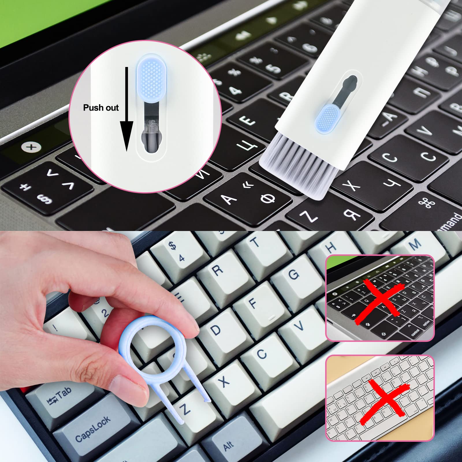Mroace 7-in-1 Electronic Cleaner Kit