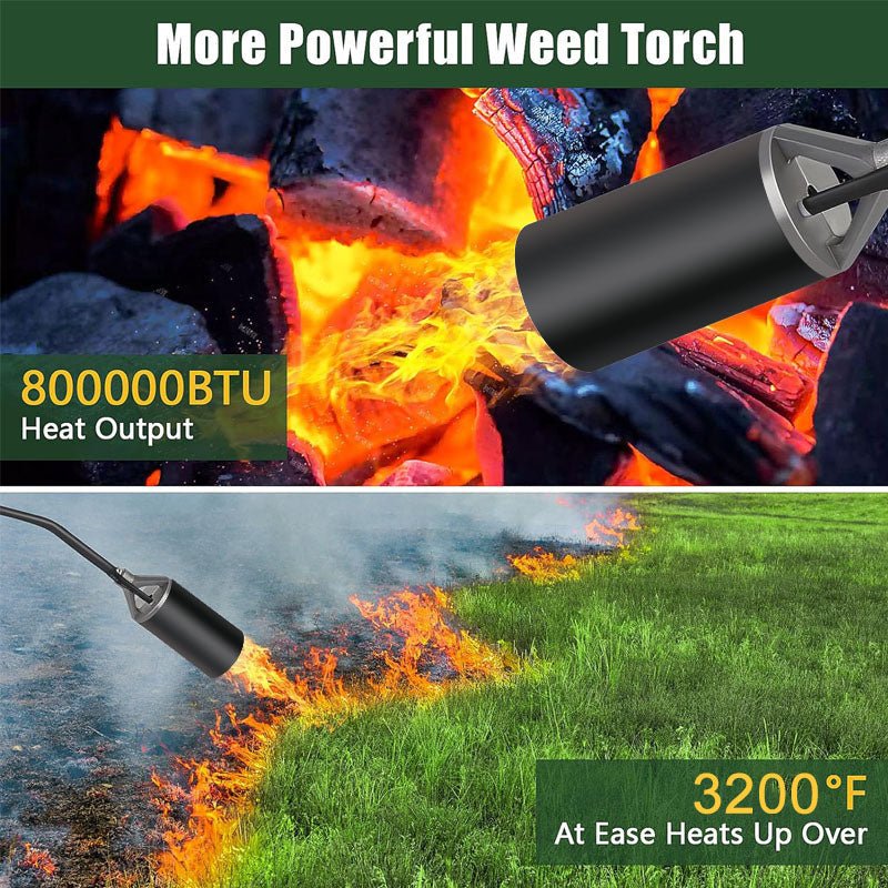 Mroace 800000 BTU Propane Torch Weed Burner