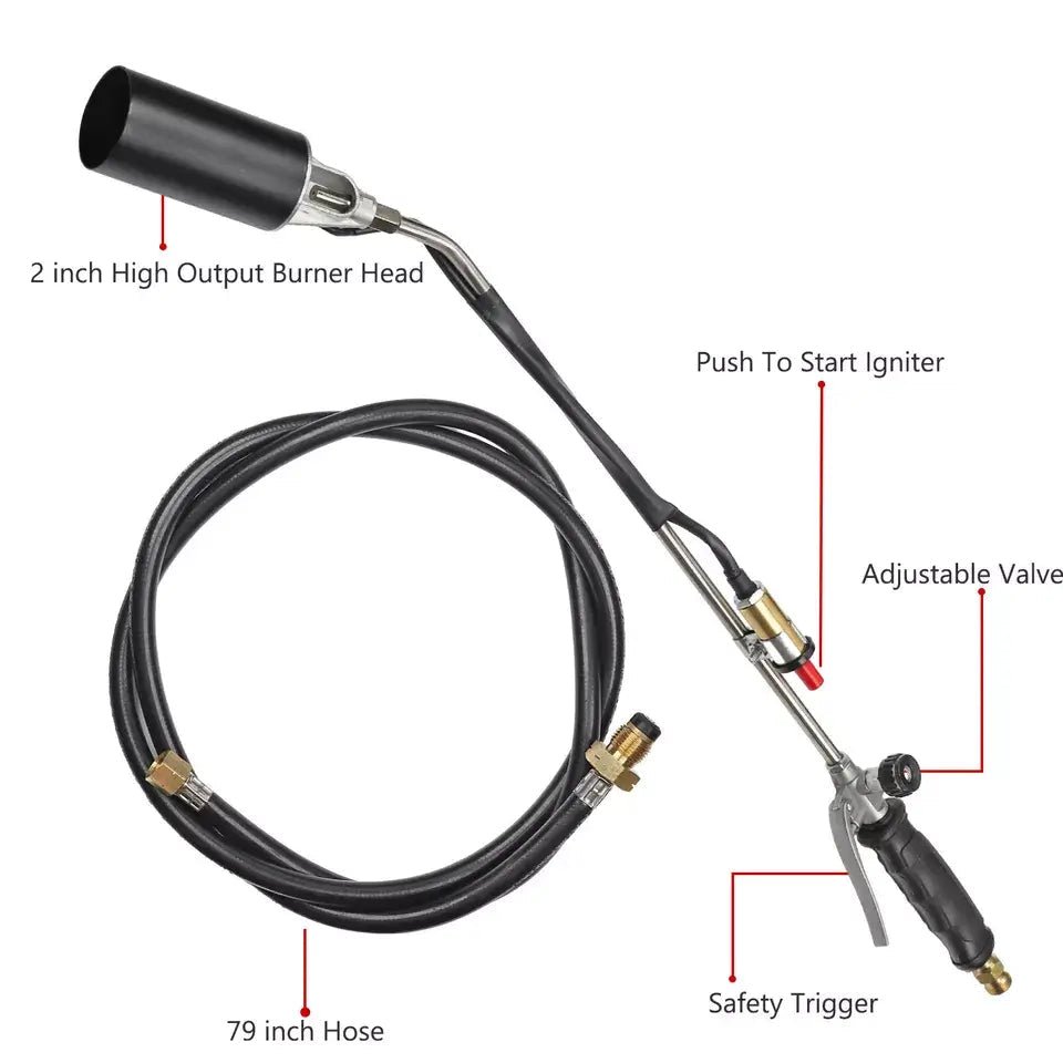 Mroace 800000 BTU Propane Torch Weed Burner