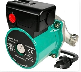 Mroace 93W Hot Water Recirculating Pump with 3-Speed Control