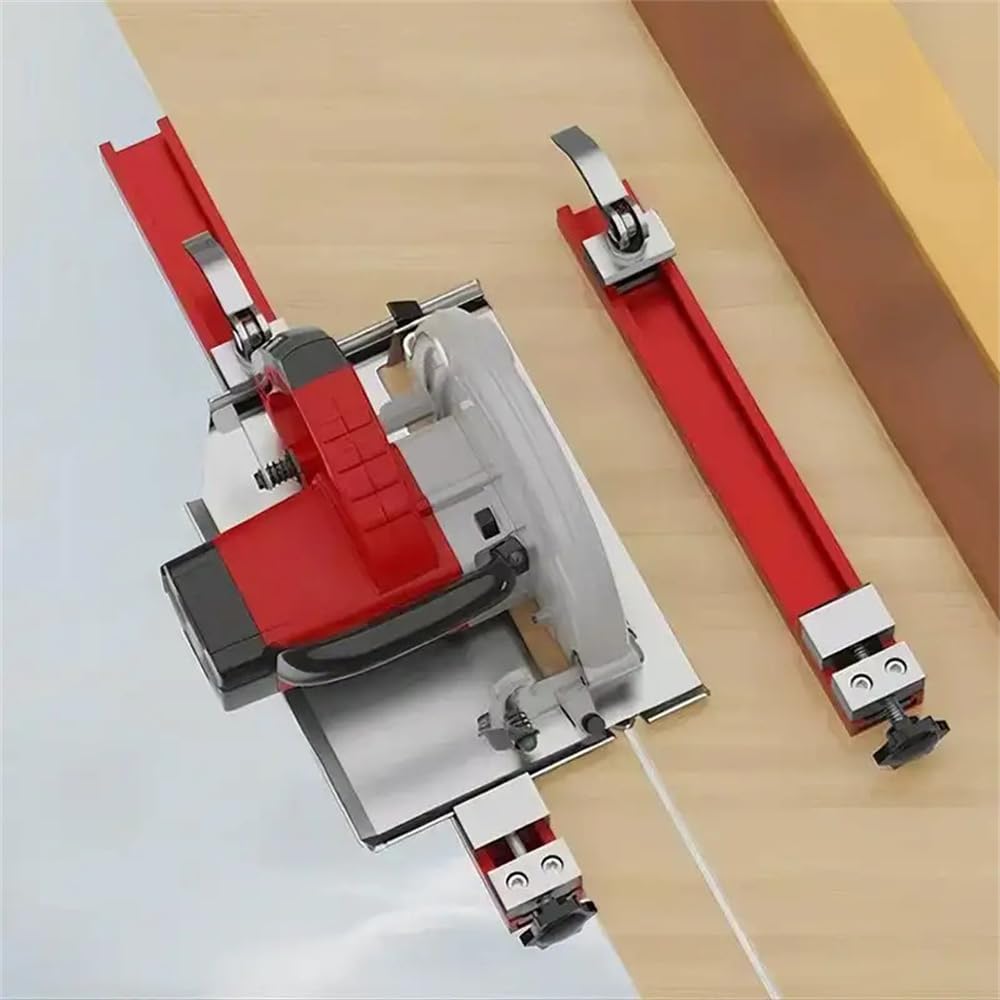 Mroace 9.4-Inch Aluminum Alloy Circular Saw Guide Rail for Precision Cutting