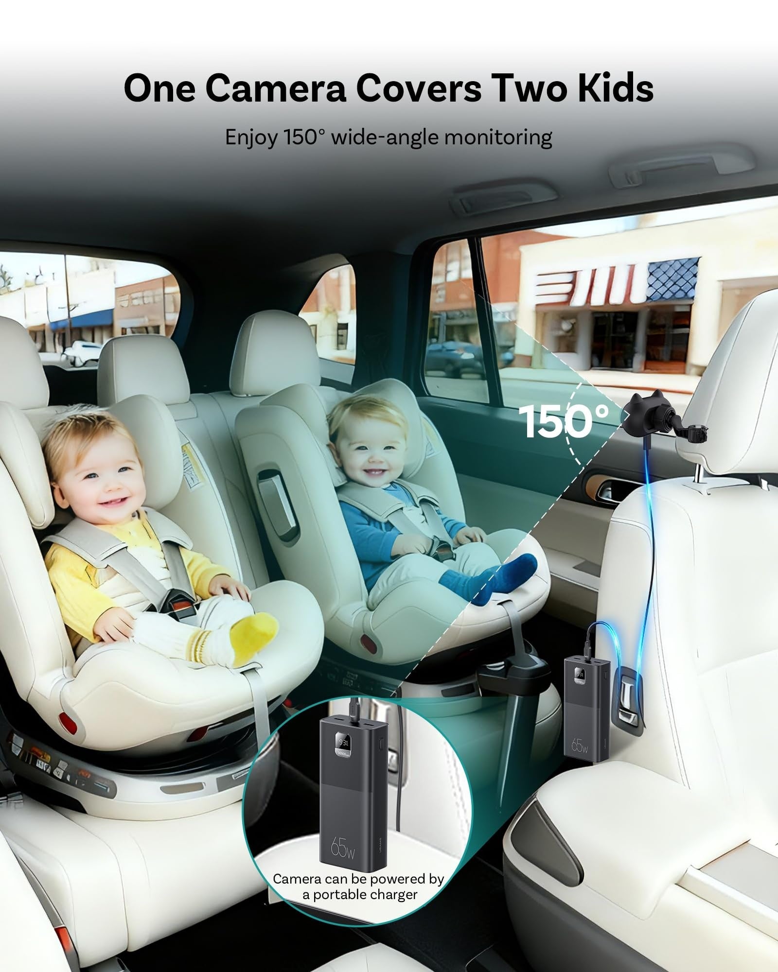Mroace Adhesive Mount Cabin Care Car Camera