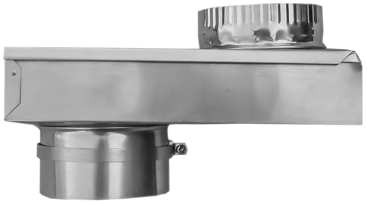 Mroace Adjustable Aluminum Dryer Vent Periscope 0–5 Inch