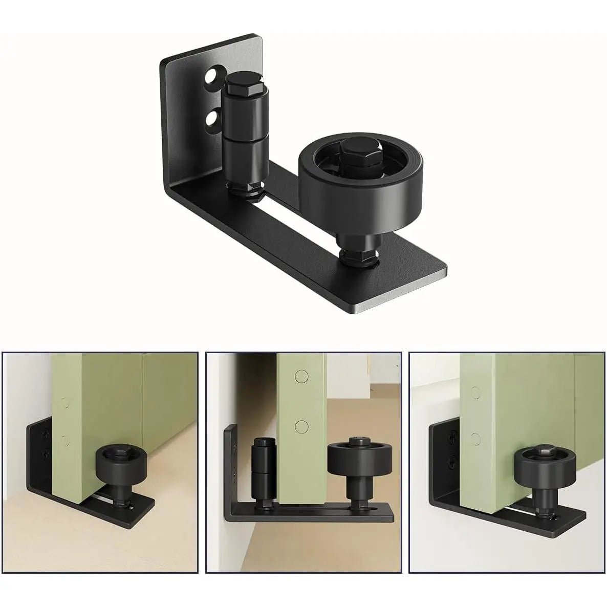 Mroace Adjustable Barn Door Floor Guide