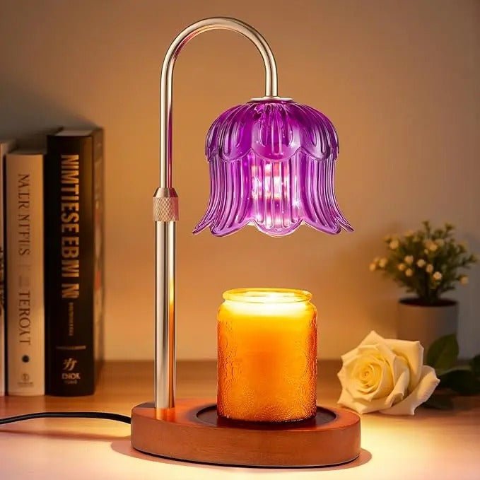Mroace Adjustable Candle Warmer Lamp With Timer
