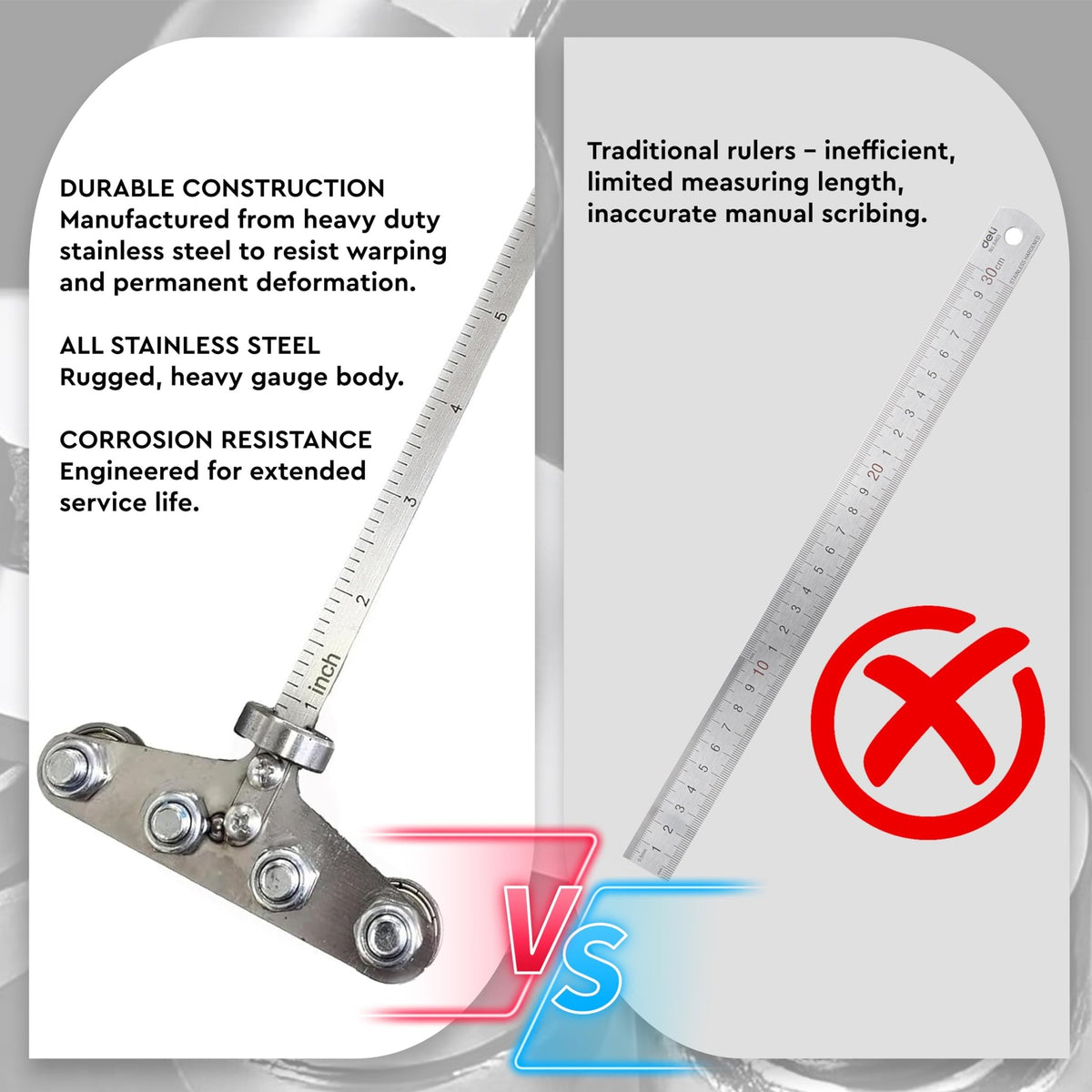 Mroace Adjustable Circular Saw Guide Rail
