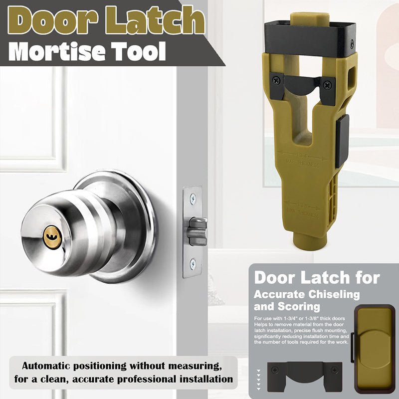 Mroace Adjustable Door Latch Installation Tool