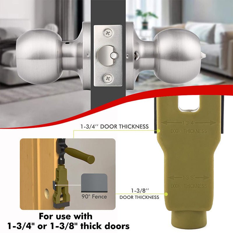 Mroace Adjustable Door Latch Installation Tool