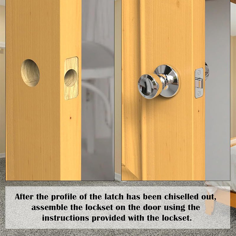 Mroace Adjustable Door Latch Installation Tool