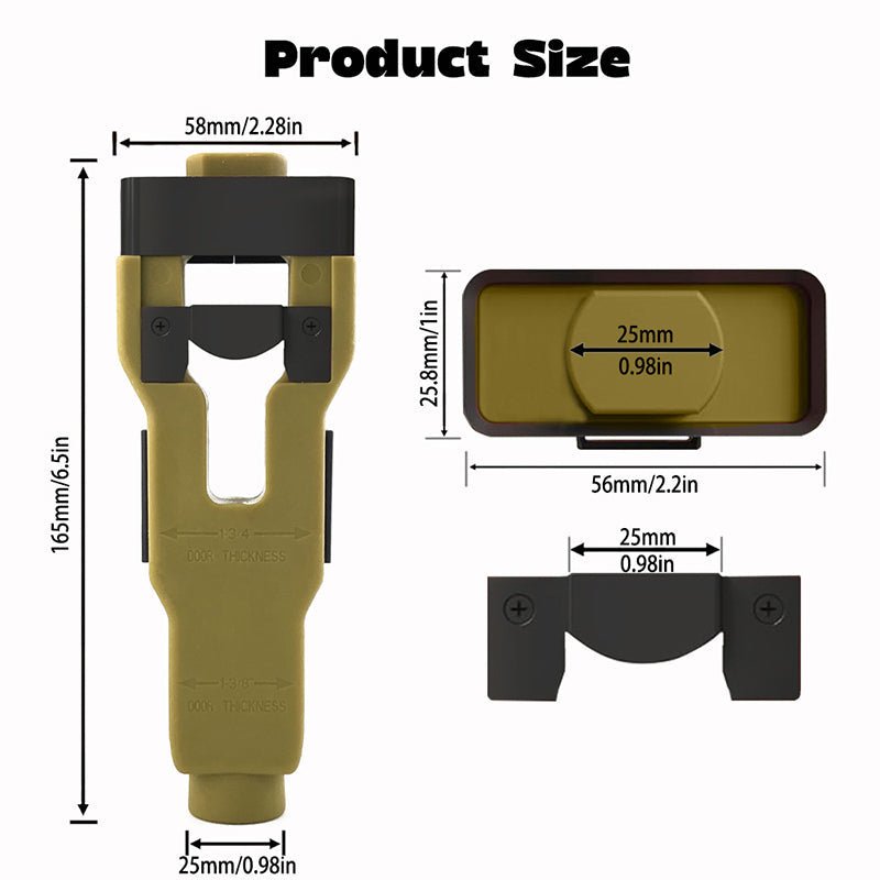 Mroace Adjustable Door Latch Installation Tool