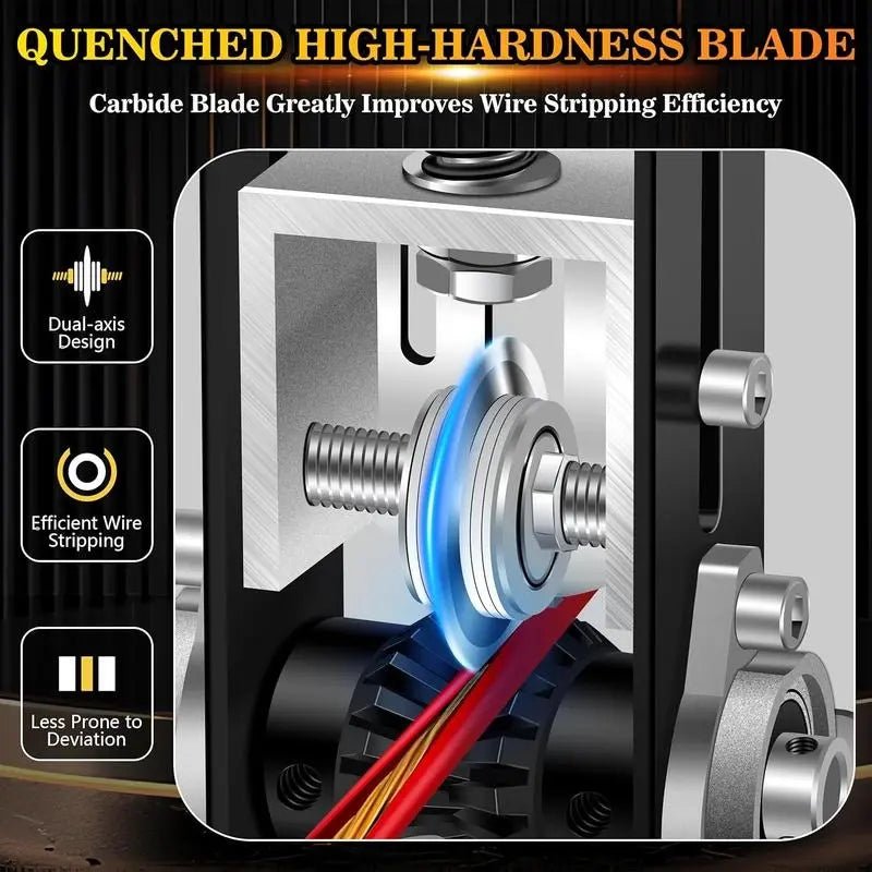 Mroace Adjustable Manual Wire Stripper Machine
