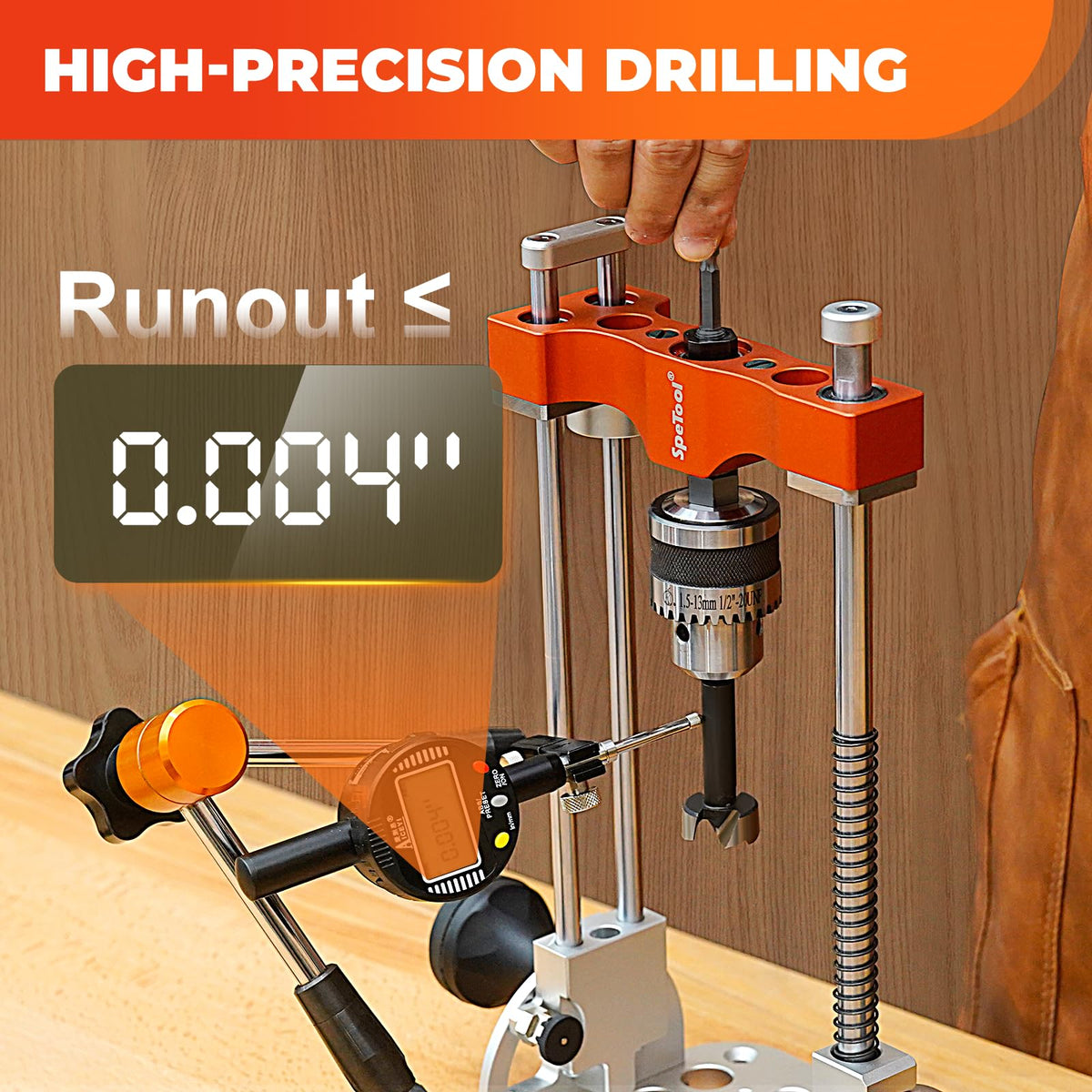 Mroace Adjustable Multi Angle Portable Drill Guide