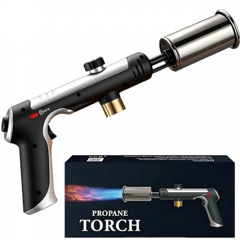 Mroace Adjustable Propane Blow Torch with Safety Lock