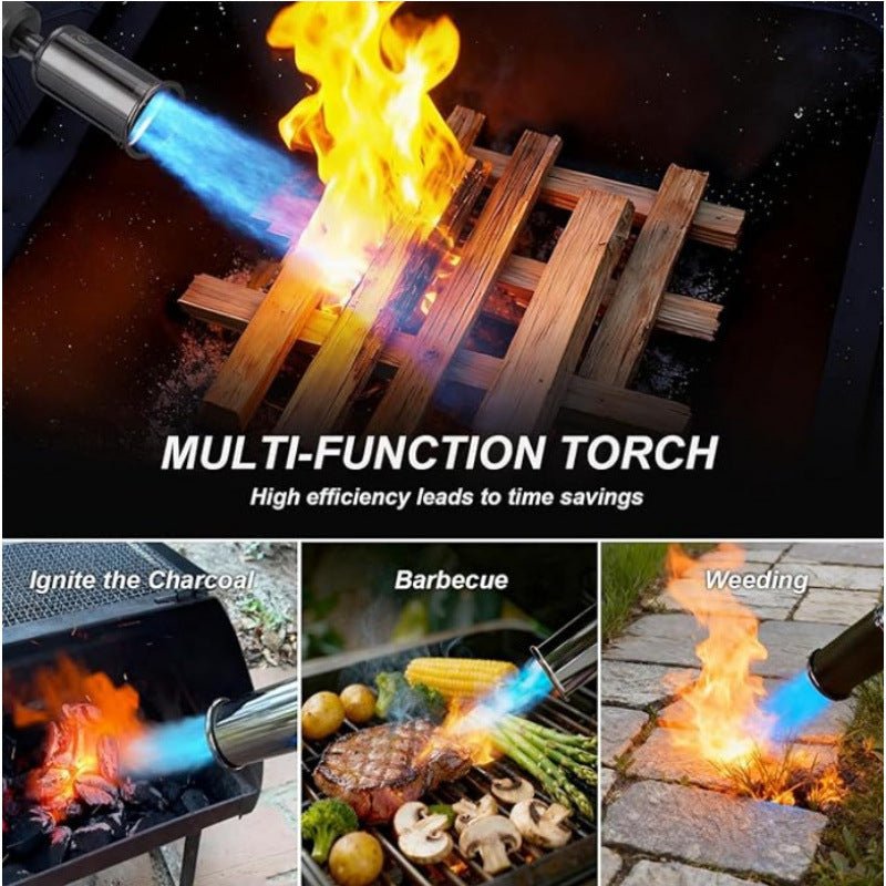 Mroace Adjustable Propane Blow Torch with Safety Lock