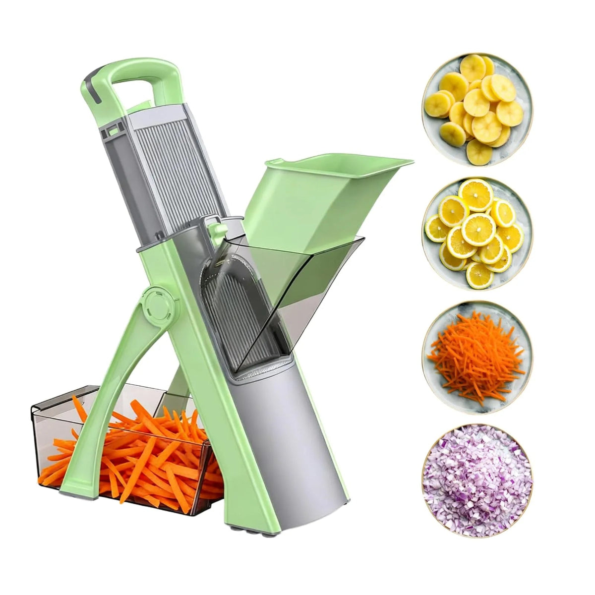 Mroace Adjustable Safe Mandoline Vegetable Slicer