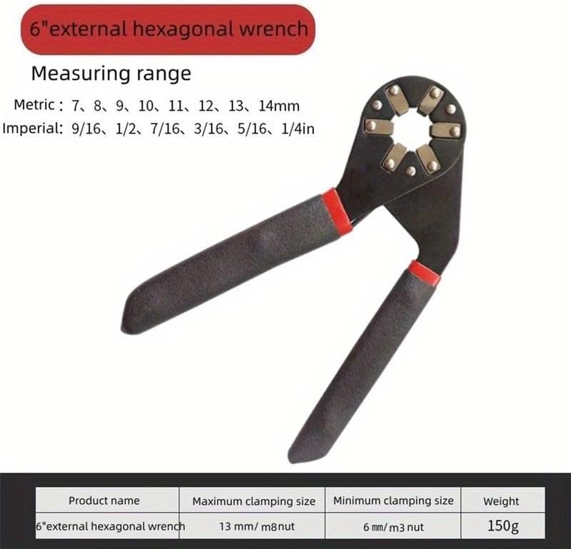 Mroace Adjustable Socket Wrench