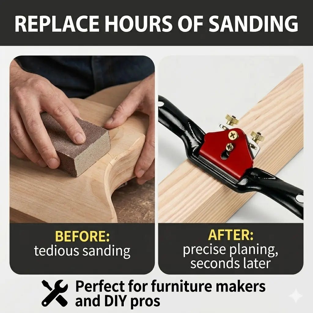 Mroace Adjustable Spokeshave Hand Planer