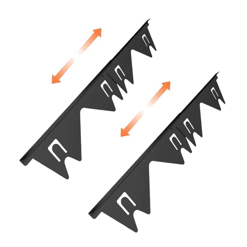 Mroace Adjustable Stainless Steel Stove Gap Covers